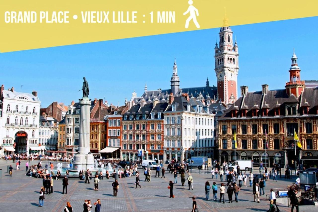 Lille Centre - Nice Cozy And Functional Studio エクステリア 写真